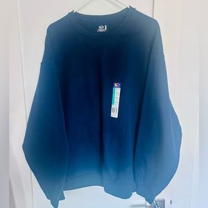 NWT Men's Fruit of the loom navy sweatshirt size XXL